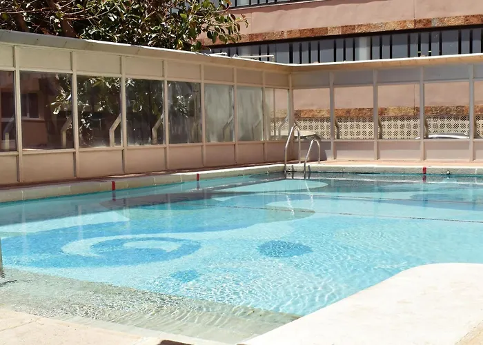 Luminoso De 3 A Pie De Playa En Lägenhet